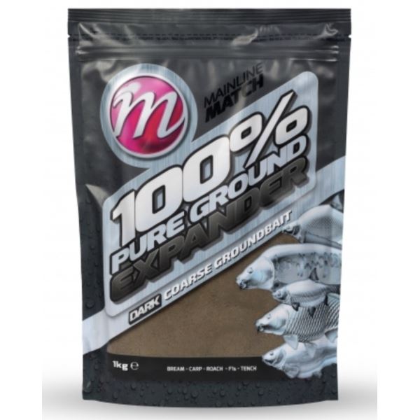 Mainline Krmítková Směs Expander Mix Dark 100% Pure Ground Expander Pellet 1 kg