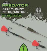 Fox Rage Predator Návazec Kwik Change Paternoster Trace 30 cm (4)