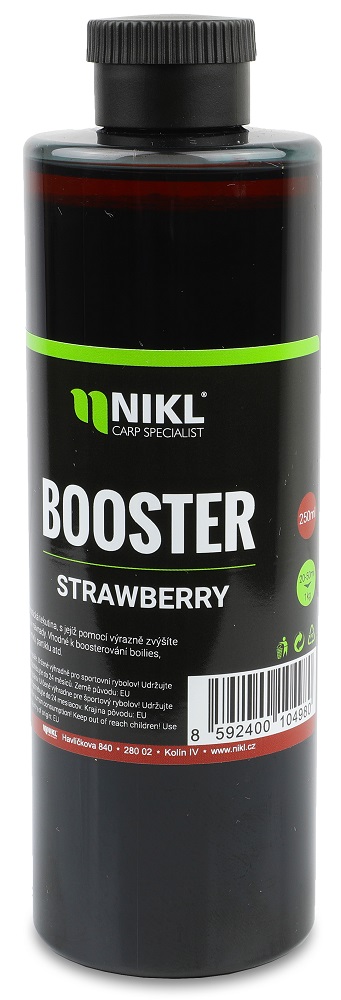 Levně Nikl booster strawberry 250 ml