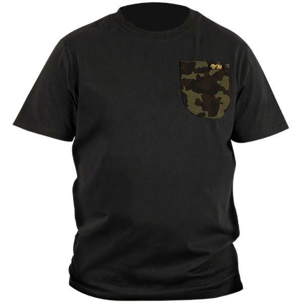 Avid Carp Tričko Cargo T Shirt Black