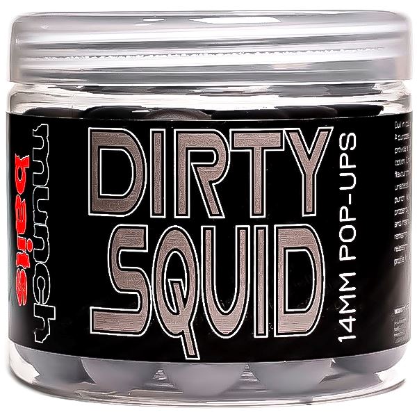 Munch Baits Plovoucí Boilies Dirty Squid Pop Ups 200 ml