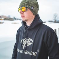 Giants Fishing Mikina S Kapucí Černá Camo Logo (3)