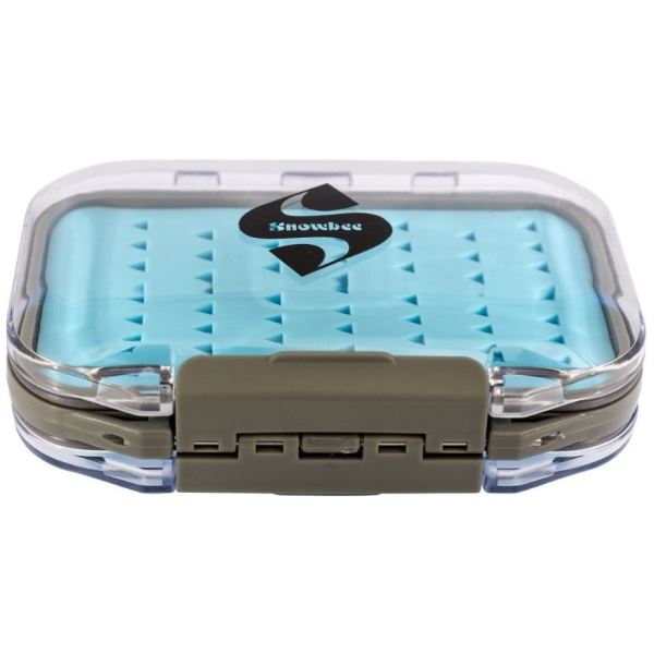 Snowbee Muškařská Krabička Easy Vue Silicone Foam Fly Box Small