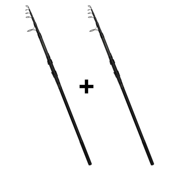 JRC Prut Defender II Tele 3,3 m 3 lb Akční Set 2 ks