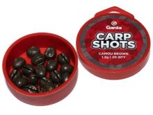 Garda Bročky Carp Shots Camou Brown - 20 ks 1,2 g