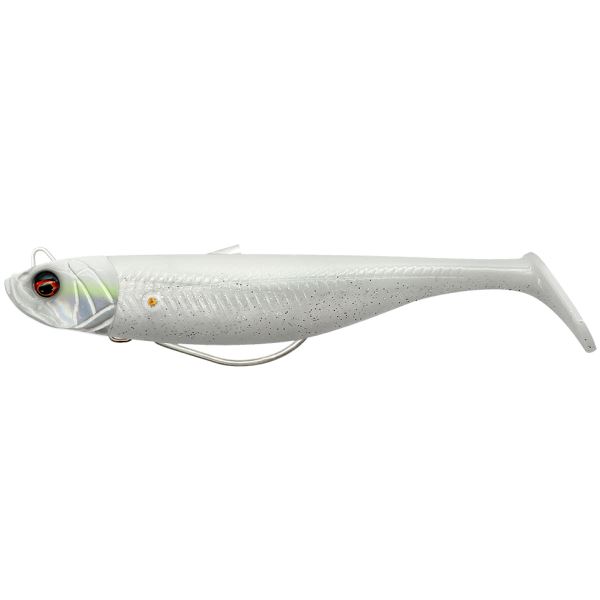 Savage Gear Gumová Nástraha Minnow WL Sinking White Pearl Silver 2+1