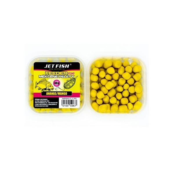 Jet Fish Fluo Měkčené Peletky 40 g