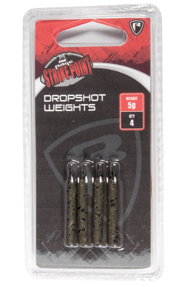 Levně Rage strike závažíčka strike point dropshot weight - 12 g 3 ks