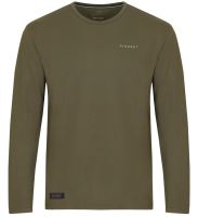 Korda Tričko s Dlouhým Rukávem Mindset Minimal LS Tee Dark Olive - M