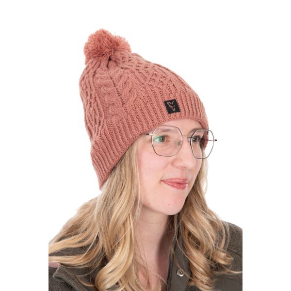 Fox Čepice Ladies Knitted Bobble Hat