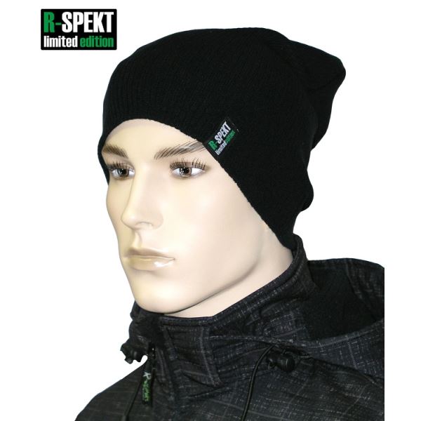 R-SPEKT Kulich slouch beanie style černý