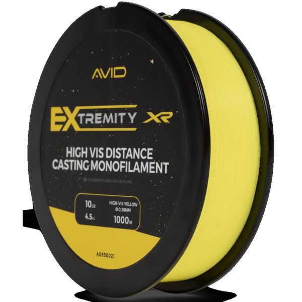 Avid Carp Vlasec Extremity Hi-Vis XR Mono 1000 m