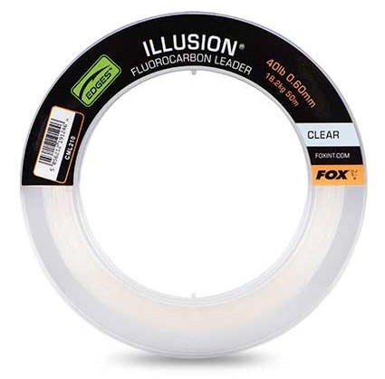 Fox Fluorocarbon Edges Illusion Leader Naturals Clear 50 m