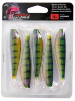 Fox Rage Gumová Nástraha Zander Pro Ultra UV Stickleback-12 cm 5 kusu