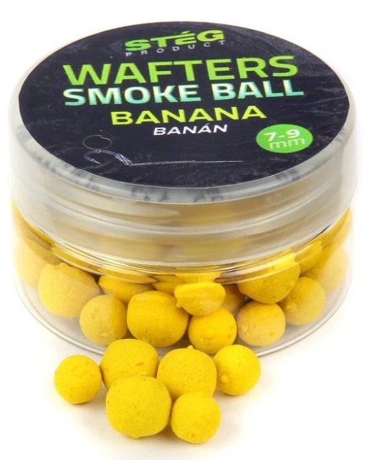 Levně Stég wafters smoke ball 15 g 7-9 mm - banana