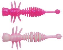 Berkley Gumová Nástraha Powerbait Power Larvae Pink White - 4 cm 12 ks