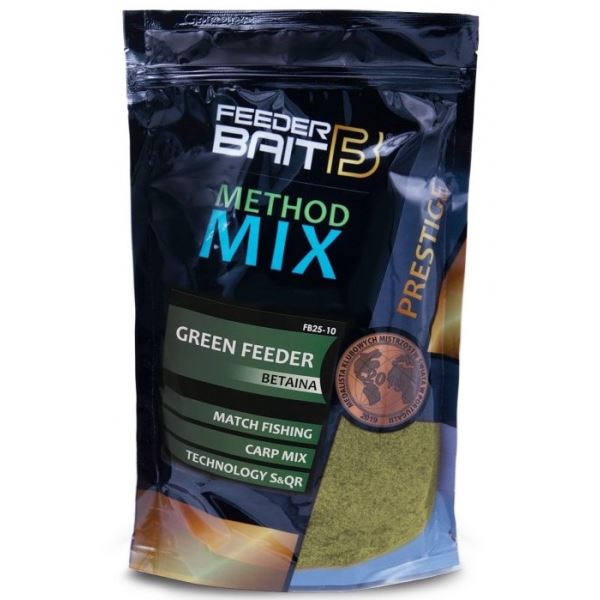 FeederBait Methodmix Prestige Green Feeder Betain 800 g