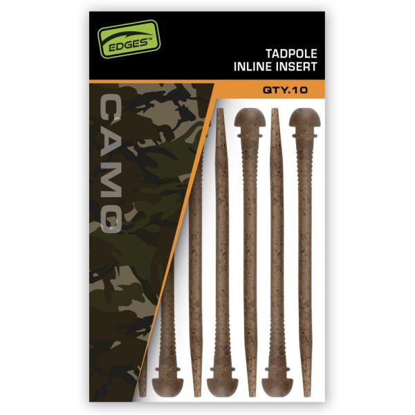 Fox Závěsky Edges Camo Tadpole Inline Insert 10 ks