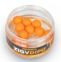 Mikbaits Plovoucí Boilie V Dipu Zig Ultra Půlnoční Pomeranč 15 mm (1)