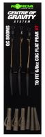 Korda Montáž Centre Of Gravity Boom QC Flat Pear 3 ks (2)