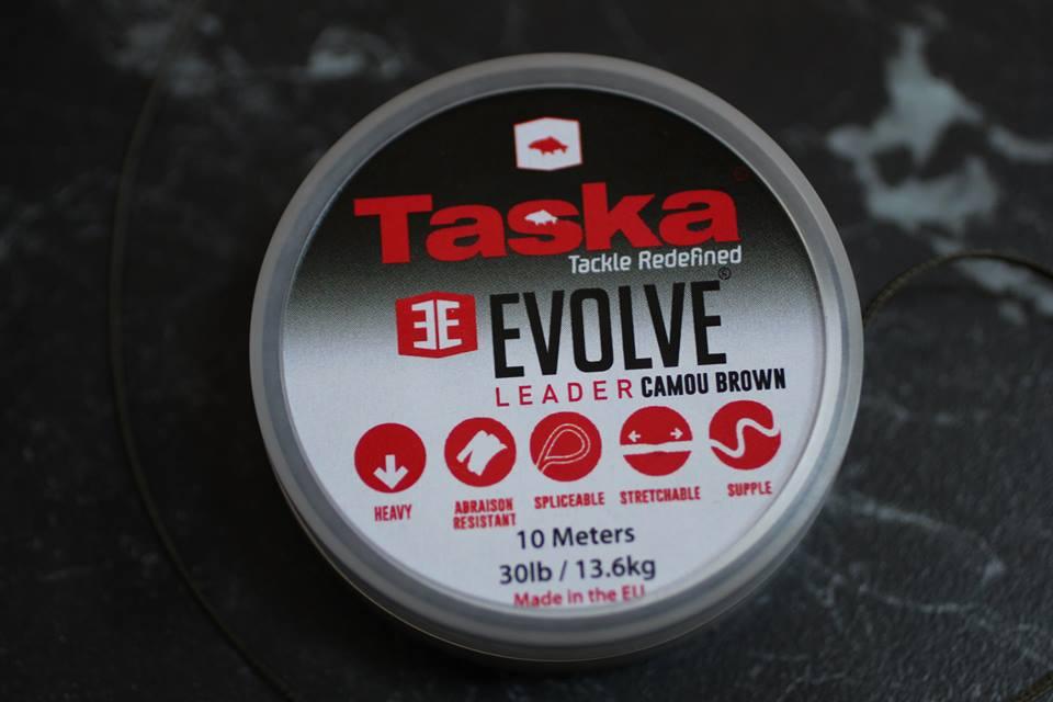 Taska šoková šňůrka evolve leader 20 m-nosnost 30lb / barva green