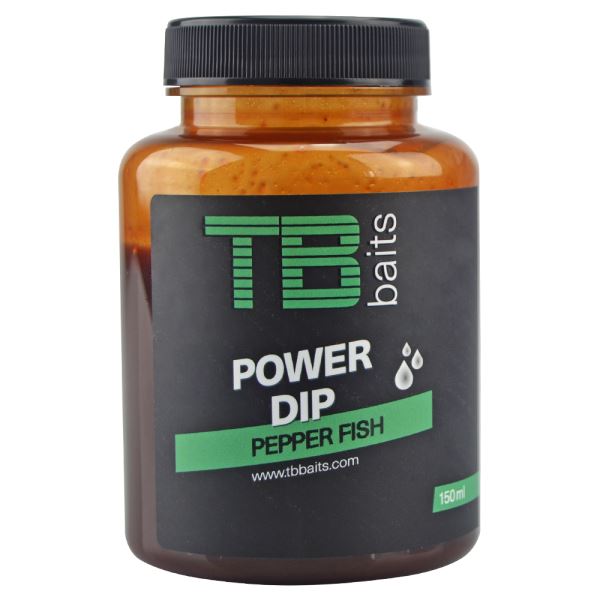 TB Baits Power Dip Pepper Fish 150 ml