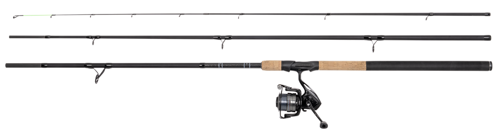 Levně Zebco prut s navijákem feeder combo 3,6 m 120 g 4000fd 0,26 mm mono