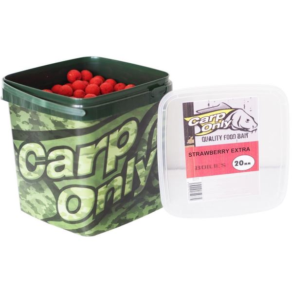 Carp Only Boilies Strawberry Extra