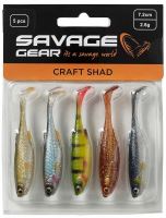 Savage Gear Gumová Nástraha Craft Shad Clear Water Mix 5 ks - 10 cm 6 g