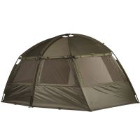 Nash Bivak Titan Hide Pro XL + Moskytiérový Přední Panel Mozzi Infill+ Nepromokavý Přední Panel Waterproof Infill + Zimní Přehoz Overwrap (3)