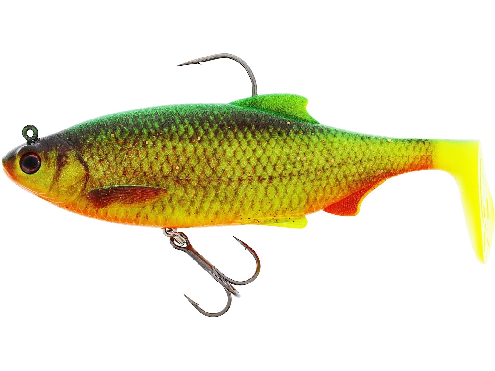 Levně Westin gumová nástraha ricky the roach shadtail r2f firetiger rudd - 14 cm 57 g