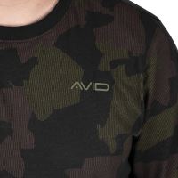 Avid Carp Triko s Dlouhým Rukávem Distortion Camo Lite T-Shirt Long Sleeve (3)