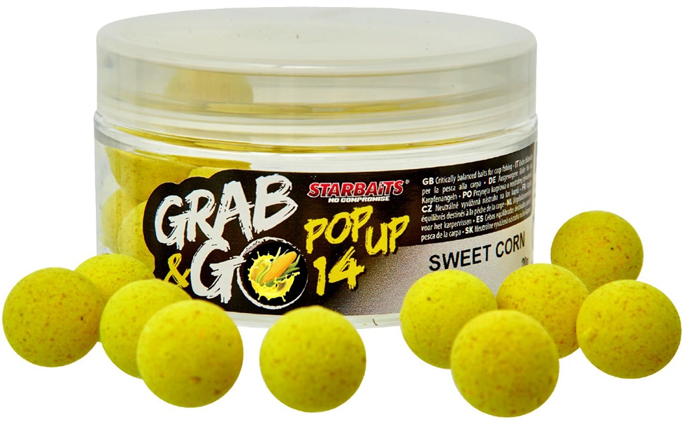 Starbaits pop up g&g global sweet corn 20 g 14 mm