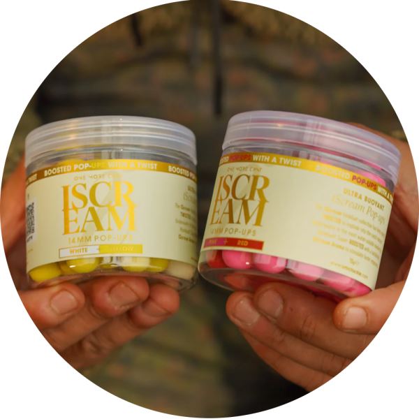 One More Cast Plovoucí Boilie Boosted Fluoro Pop-Ups iScream 70 g 14 mm