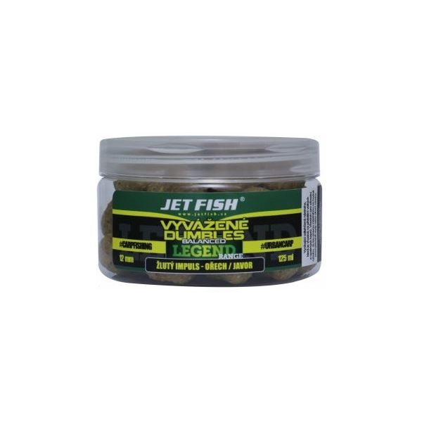 Jet Fish Vyvážené Dumbles Legend Range 200 ml 12 mm - Banán Chilli