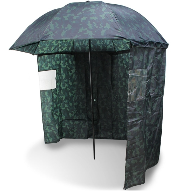 Levně Ngt deštník s bočnicí kamuflážní 220cm