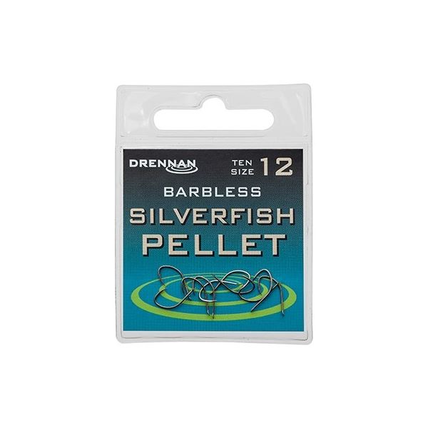 Drennan Háčky Bez Protihrotu Silverfish Pellet Barbless