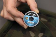Carp´R´Us Potahovaná šňůrka Carp´R´Us - Strip-X 20 m Brown (2)