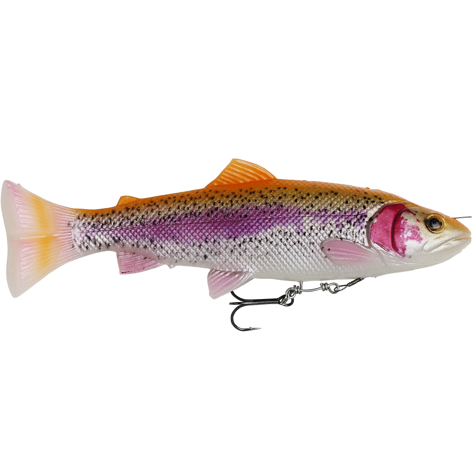 Levně Savage gear gumová nástraha pstruh 4d line thru pulsetail trout ss albino trout - délka 25 cm 202 g