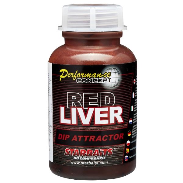 Starbaits Dip Red Liver 200 ml