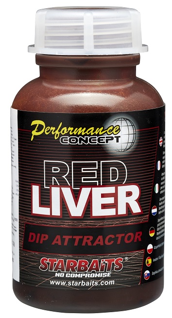 Levně Starbaits dip red liver 200 ml