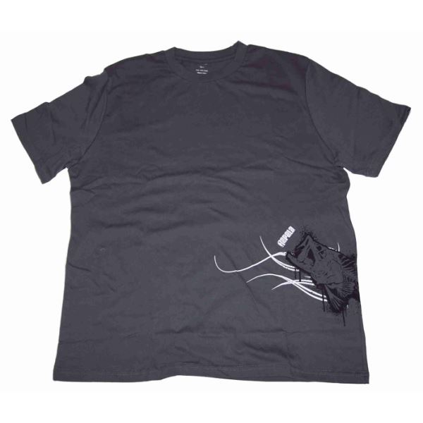 Rapala Triko s krátkým rukávem T-Shirt Fish Bones Gray