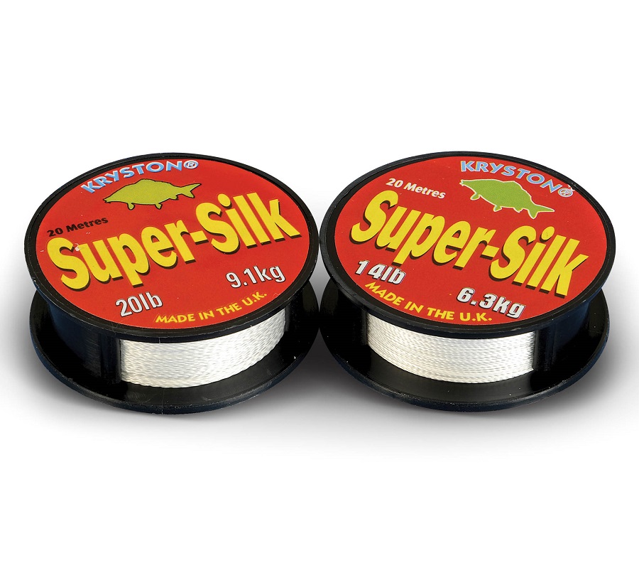 Levně Kryston návazcová šňůrka supersilk 20 m-nosnost 14 lb