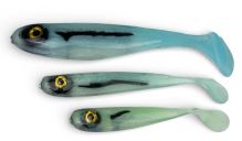 Yaccuza Gumová Nástraha Hand Made Killer Airbrush Blue Silver Ghost