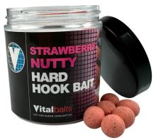 Vitalbaits Boilies Hard Hook Baits Strawberry Nutty Vitalbaits Boilies Hard Hook Baits Strawberry Nutty