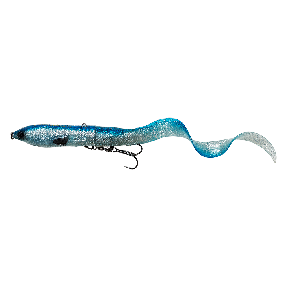 Levně Savage gear 3d hard eel slow sinking blue silver 17 cm 50 g