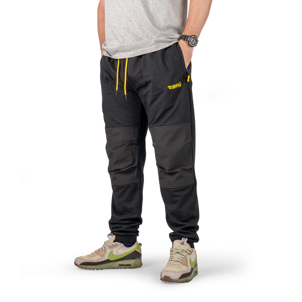 Black cat tepláky hd joggers - xxl