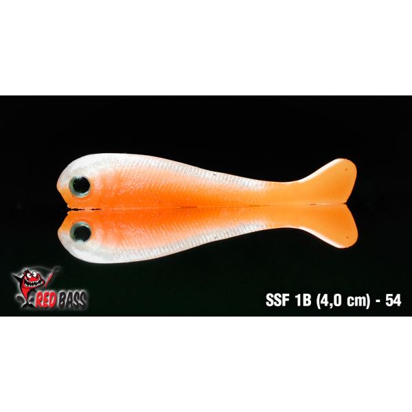 Redbass Gumová Nástraha Mikrosmáček SSF 1B 54 UV Color - 4 cm 0,6 g