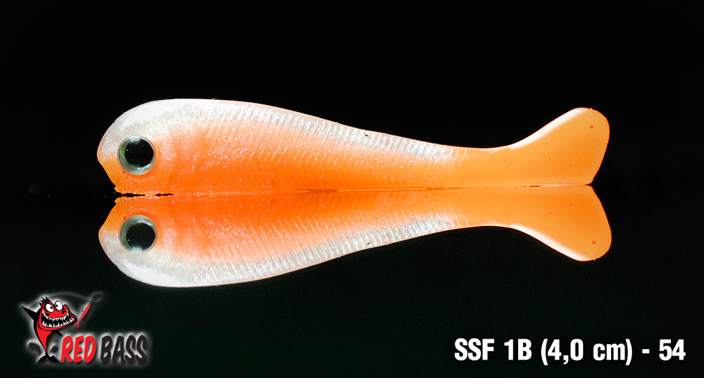 Levně Redbass gumová nástraha mikrosmáček ssf 1b 54 uv color - 4 cm 0,6 g