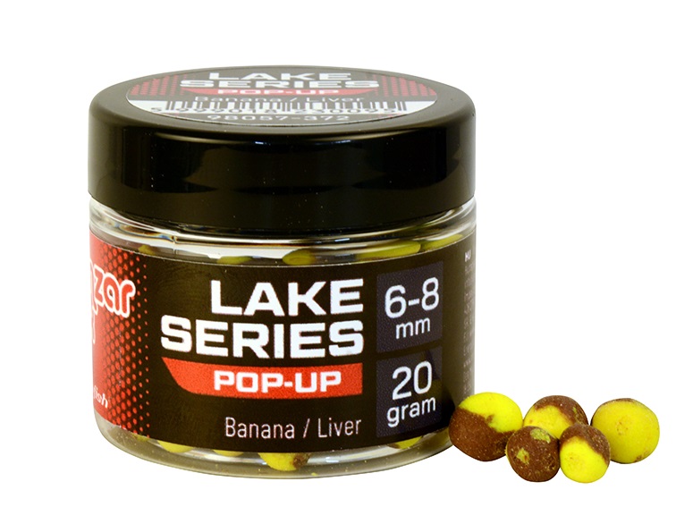 Levně Benzar mix pop-up lake series 20 g 6-8 mm - banán játra